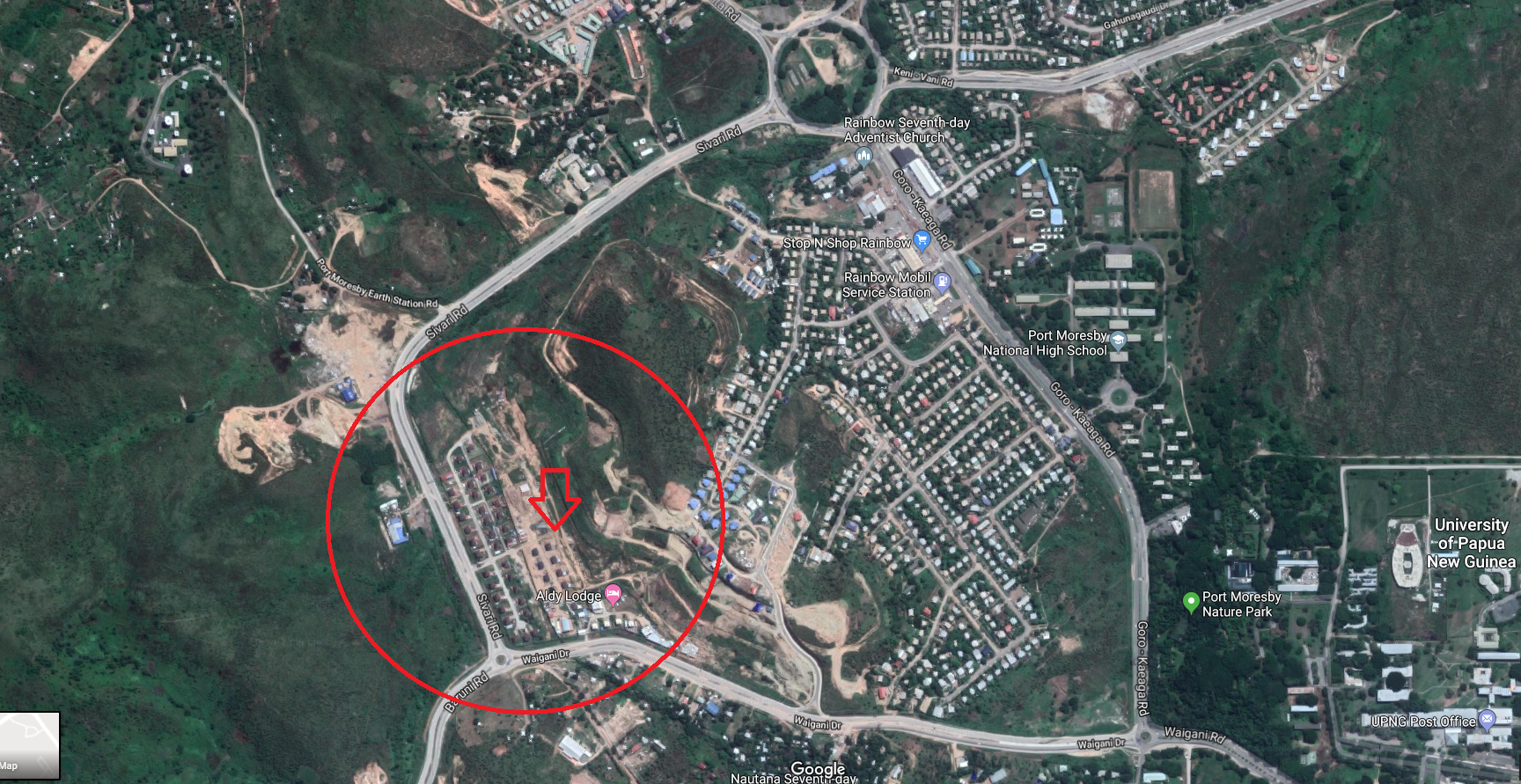 House for rent in Rainbow Heights in Waigani ID 12025